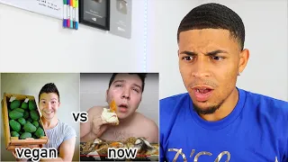 Nikocado Avocado Vegan Days Vs Now! 😱REACTION!