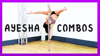 5 Pretty AYESHA Pole Dance Combos