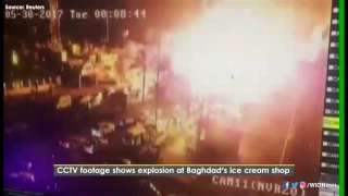 Car bomb explosion at ice cream shop in Baghdad