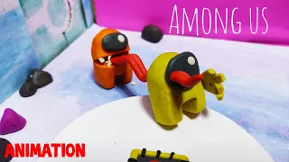 Мультфильм Among Us из пластилина. ClayHobby №44