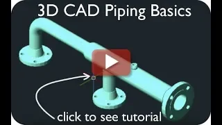 3D Piping Basics For Beginners In CAD