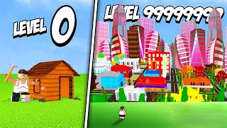MAX LEVEL CITY UNLOCKED? // Roblox Town Tycoon