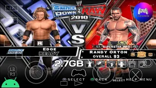 WWE SmackDown Vs Raw 2010 PS2 Game for Aether SX2 PS2 Emulator on Android Mobile Device | Gameplay