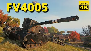 World of Tanks 5 Kills 11k damage FV4005 | 4K Video | - My battle My rules