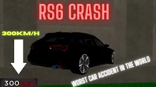 Audi RS6 Crash In CDT!