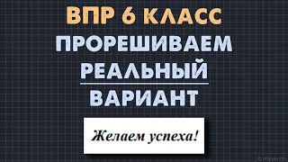 Разбор Реального ВПР 2024 6 класса по математике (Вариант 2)