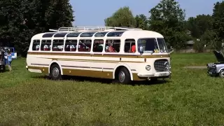 Odjezd autobusu Škoda 706 RTO