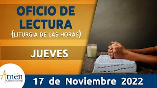 Oficio de Lectura de hoy Jueves 17 Noviembre de 2022 l Padre Carlos Yepes l  Católica l Dios