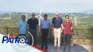 Pang. Marcos Jr. binisita ang natapos na bahagi ng Pagudpud Wind Farm sa Ilocos Norte | TV Patrol