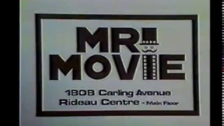 1984 Mr Movie TV Commercial - Ottawa, Canada