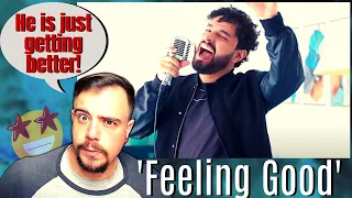 THAT LAST NOTE! │ Feeling Good - Gabriel Henrique (Cover)