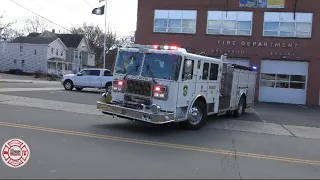 New Haven FD Engine 10, Emergency 1 & AMR responding for an assault!