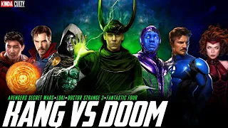 Kang vs Doctor Doom in Avengers 5 & Doctor Strange 3 Plot Details Set Up Two Part Secret Wars Event?