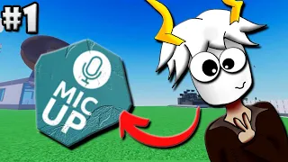 MIC UP MOMENTOS DIVERTIDOS 🎤 ROBLOX!