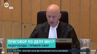 Приговор (решение) Гаагского окр. суда по делу MH17