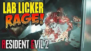 Resident Evil 2 Remake - LICKERS CAN ALWAYS SEE YOU RAGE! (#11)