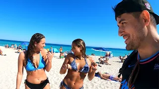 How To Pick Up Girls in Miami South Beach 🇺🇸