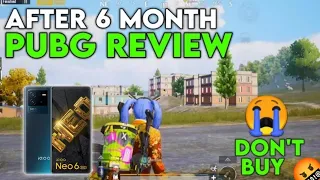 IQOO NEO 6 BGMI REVIEW AFTER 6 MONTH | IQOO NEO 6 AFTER 6 MONTH