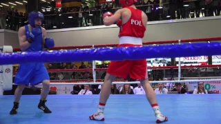 KONRAD BIALAS vs DMYTRO SAMBURA, 64w  Boxing Poland Ukraine 2017 Конрад  Балас і Дмитро Самбура
