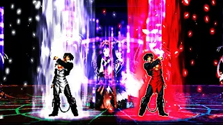 Infernogami VS Boss Red Iori [Request Match] KOF MUGEN