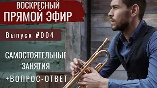 Прямой Эфир #004 Самостоятельные занятия на трубе, система ежедневных упражнений + Вопрос-Ответ