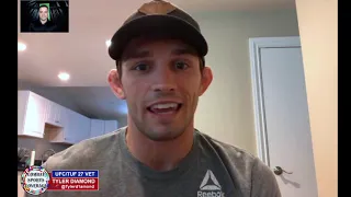 UFC Vet Tyler Diamond talking about his upcoming LFA 66 fight, TUF 27, Hunting and more