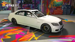 КУПИЛ И ПРОКАЧАЛ MERCEDES S65 AMG W221 В ГТА 5 РП! ОБЗОР И ТЕСТ МЕРСЕДЕС S65 AMG W221 GTA 5 RP