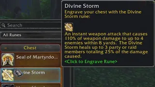 Divine Storm Rune Location - Season of Discovery