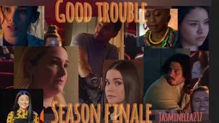 GOOD TROUBLE S3E19 SEASON FINALE 'CLOSING ARGUMENTS'