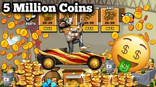 🤑 SPENDING 5 MILLION COINS in HCR2 🤯 - Hill Climb Racing 2