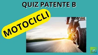 SPIEGAZIONE QUIZ PATENTE B - MOTOCICLI - PATENTI STELLARI