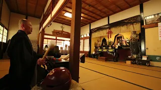 4月19日、般若心経の読経です【清谷寺】This is the recitation of the Heart Sutra.