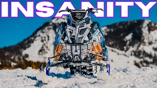 BUILDING THE MOST INSANE SNOWMOBILE EVER | Polaris 146 KHAOS BIG BOOST