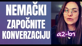 NEMAČKI  - A2-B1 - ZAPOČNITE KONVERZACIJU - BLAGO JE U REČENICAMA