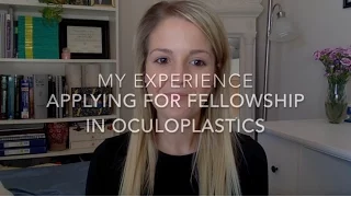 My Experience Matching Into Oculoplastics Fellowship
