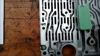 722.6 C55  transmission full vacuum test valve  body