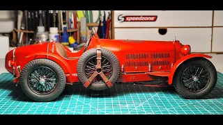 Alfa Romeo 8C 2300 Roadster Italeri 1/12 Part-5