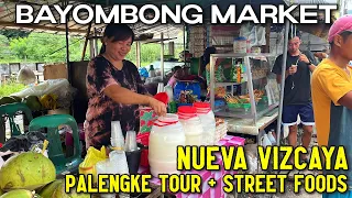 BAYOMBONG Food Market Tour in NUEVA VIZCAYA, Philippines | Afternoon "PALENGKE" Walk & Street Foods!