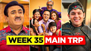 Sab TV Week 35 TRP - Sony Sab Week 35 Main TRP