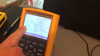 Fluke 289 showing the Dirty Power, NCB can fix the Grounding mat problem