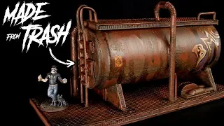 Fuel Tank Made from Random Household Junk (Warhammer, Kill Team, Necromunda, Gaslands)