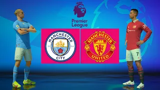 FIFA 22 - Man City vs Man United Full Match | Premier League 22/23 [PC]