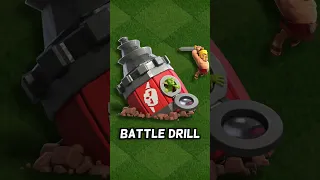 NEW Recall Spell & Battle Drill - Clash of Clans Update Sneak Peak 4 #shorts