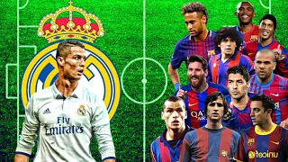 2016 Ronaldo VS Barcelona Legends (Messi, Maradona, Ronaldinho, Cruyff, Xavi, İniesta, Eto'o,)