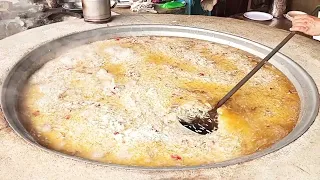 500Kg Huge Kabuli Pulao Recipe | Afghan Kabuli Pulao | Giant Kabuli Pulao Meat Prepared