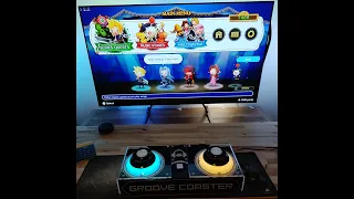 Theatrhythm Final Fantasy with Groove Coaster controller on Yuzu