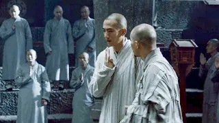 Evil monk mocks Shaolin as a waste but didn’t know sweeper monk is a Kung Fu Master