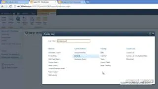 Sharepoint 2010 Tutorial 2 Part 2    Create a simple web portal using sharepoint 2010 end to end   Y