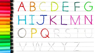 Пишем Буквы Английского Алфавита | Песенка про Алфавит для детей