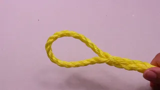 Eye Splice - using a 3-strand rope